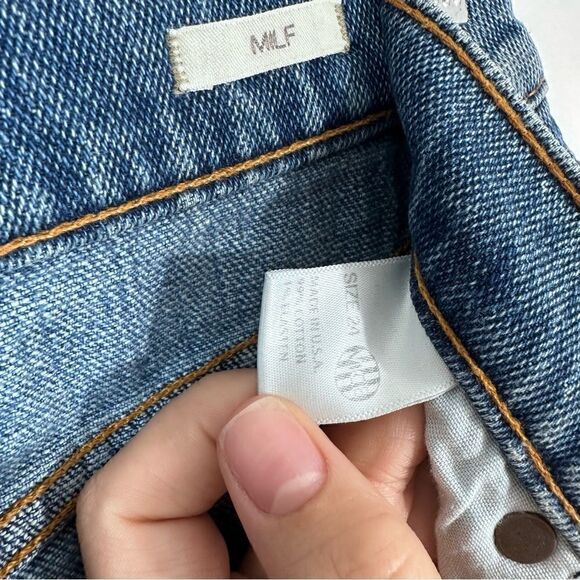 REVICE Milf Distressed Wide Leg Jeans - Picture 9 of 12